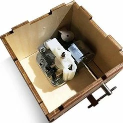 Robotime Muziekdoos 3D Houten Puzzel, Castle In The Sky -Puzzels Verkoopwinkel 550x541