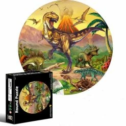 Merkloos Jigsaw ‘dinosaurus’ Legpuzzel 1000 Stukjes - Hobby - Speelgoed - Feestdagen - TOPCADEAU - SINTERKLAAS - KERST