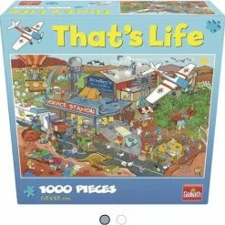 Goliath That's Life Puzzel - Het Binnenland - Puzzel 1000 Stukjes