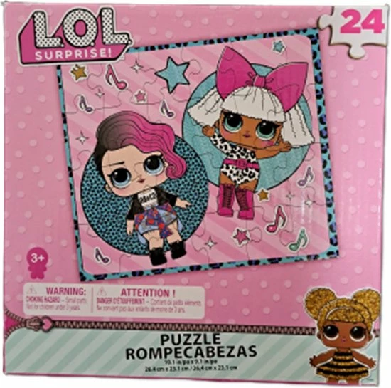 LOL Surprise Jumbo Puzzel - 24 Stukjes 3 LOL Surprise Jumbo Puzzel - 24 Stukjes