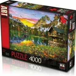 KS Games Alpine Lake Puzzel 4000 Stukjes