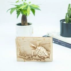De Bouwplaats Bouwpakket 3D Puzzel Theater Zeeschildpad- Hout -Puzzels Verkoopwinkel 550x546 5