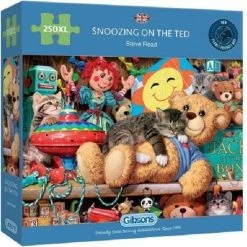 Gibsons Snoozing On The Ted Puzzel (250 XL Stukjes)