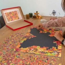 De Puzzelbox DePuzzelbox - Herfst - 1000 Stukjes Puzzel - Legpuzzel - Volwassenen -Puzzels Verkoopwinkel 550x550 100