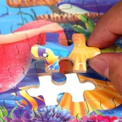 Merkloos Kinderpuzzel Helikopter - 60 Stukjes - 22.5x14 Cm - Schoencadeautje Sinterklaas -Puzzels Verkoopwinkel 550x550 138