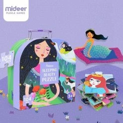 MiDeer - Schone Slaapster - 100 Grote Puzzelstukjes In Mooie Doos - Kinderpuzzel - Educatief Speelgoed Voor Kinderen - Puzzel Voor Peuters En Kleuters Vanaf 3 Jaar 7 MiDeer - Schone Slaapster - 100 Grote Puzzelstukjes In Mooie Doos - Kinderpuzzel - Educatief Speelgoed Voor Kinderen - Puzzel Voor Peuters En Kleuters Vanaf 3 Jaar -Puzzels Verkoopwinkel 550x550 172