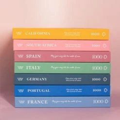 Water & Wines Puzzel - 7 Stuks - Complete Set - Wijnlanden - Wijnliefhebber