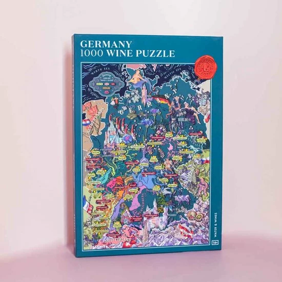 Water & Wines Puzzel - 7 Stuks - Complete Set - Wijnlanden - Wijnliefhebber 6 Water & Wines Puzzel - 7 Stuks - Complete Set - Wijnlanden - Wijnliefhebber - Afbeelding 4