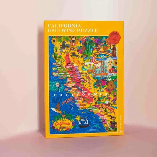 Water & Wines Puzzel - 7 Stuks - Complete Set - Wijnlanden - Wijnliefhebber 10 Water & Wines Puzzel - 7 Stuks - Complete Set - Wijnlanden - Wijnliefhebber - Afbeelding 8