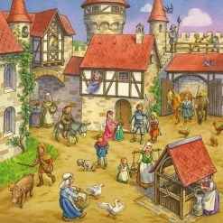 Ravensburger Puzzel Riddertoernooi In De Middeleeuwen - 3 X 49 Stukjes - Kinderpuzzel -Puzzels Verkoopwinkel 550x550 230