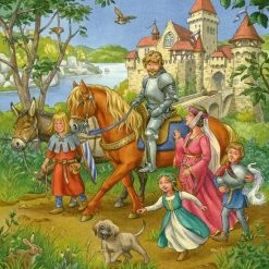 Ravensburger Puzzel Riddertoernooi In De Middeleeuwen - 3 X 49 Stukjes - Kinderpuzzel -Puzzels Verkoopwinkel 550x550 231