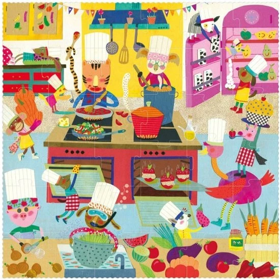 I Want To Be A Chef Puzzel (3+) - Londji 5 I Want To Be A Chef Puzzel (3+) - Londji - Afbeelding 3