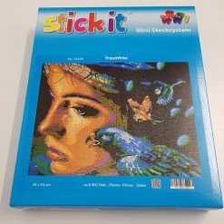 Stick-it Droomvrouw, Ca. 8.100 Steentjes, Compatibel Met Ministeck