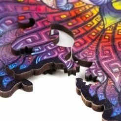 UNIDRAGON Houten Puzzel Dier - Uitstralende Wasbeer - 281 Stukjes - King Size 30x40 Cm -Puzzels Verkoopwinkel 550x550 25