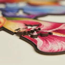 UNIDRAGON Houten Puzzel Dier - Ongrijpbare Kolibri - 700 Stukjes - Royal Size 70x54 Cm -Puzzels Verkoopwinkel 550x550 260