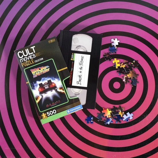Clementoni Puzzels Voor Volwassenen - Cult Movies Back To The Future, Legpuzzel 500 Stukjes, 14-99 Jaar - 35110 6 Clementoni Puzzels Voor Volwassenen - Cult Movies Back To The Future, Legpuzzel 500 Stukjes, 14-99 Jaar - 35110 - Afbeelding 4
