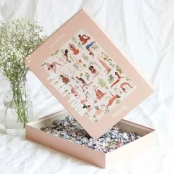 Plant Yoga Puzzel (1000 Stukjes) Van Piecely -Puzzels Verkoopwinkel 550x550 35