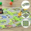 Merkloos Kinderpuzzelmat - Jascha - 9-delig - Stad Met Straten Design -Puzzels Verkoopwinkel 550x550 43