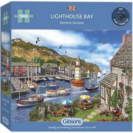 Gibsons Lighthouse Bay Puzzel (1000 Stukjes) 5 Gibsons Lighthouse Bay Puzzel (1000 Stukjes) - Afbeelding 3
