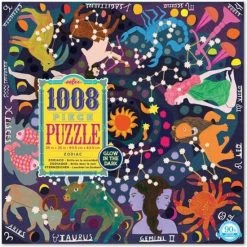 Eeboo Puzzel Familie: Dierenriem 1008 Stukjes