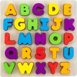 Engelhart Alphabet Puzzle 30 X 30 Cm Rubber Wood