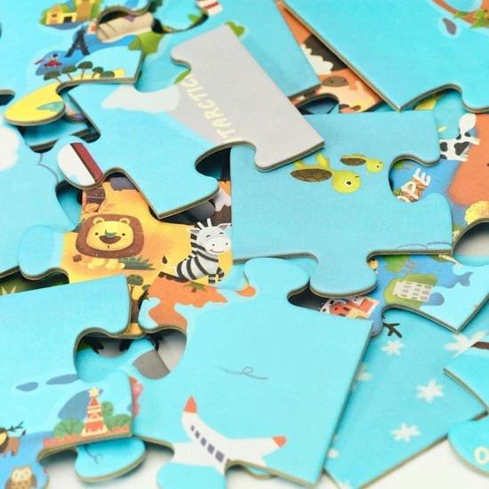 CLASSIC WORLD Puzzel Wereldkaart Continenten 48 St. 7 CLASSIC WORLD Puzzel Wereldkaart Continenten 48 St. - Afbeelding 5