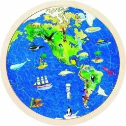 Goki Legpuzzel Wereldbol Hout 57 Stukjes -Puzzels Verkoopwinkel 550x552 2