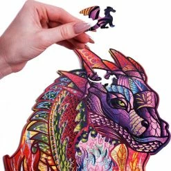 Wood Trick Tovenaar Draak - Houten Vormpuzzel -Puzzels Verkoopwinkel 550x554 4