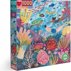 EeBoo Coral Reef Blokpuzzel 1000 Stuk(s) Kunst