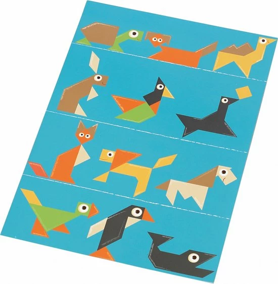 Scratch Europe Scratch EduLogic Book: TANGRAM DIEREN 18,2x25,6x1,3cm (gesloten), 51,5x25,6x1cm (open), Magnetisch, 4+ 10 Scratch Europe Scratch EduLogic Book: TANGRAM DIEREN 18,2x25,6x1,3cm (gesloten), 51,5x25,6x1cm (open), Magnetisch, 4+ - Afbeelding 8