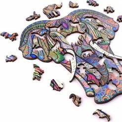 Jigsaw Legpuzzel Olifant 42 A3 | Houten Puzzel | 200 Stukjes | Dierenpuzzel| Meer Dan 50 Verschillende Modellen -Puzzels Verkoopwinkel 550x564 2