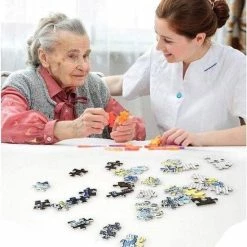 Happy Puzzle Puzzel 1000 Stukjes Volwassenen Legpuzzels Puzzle Jigsaw Puzzels - Speelgoed Hobby En Creatief Voor Volwassenen - 50*70 Cm - Cozy House 1000 Stukjes -Puzzels Verkoopwinkel 550x566 2