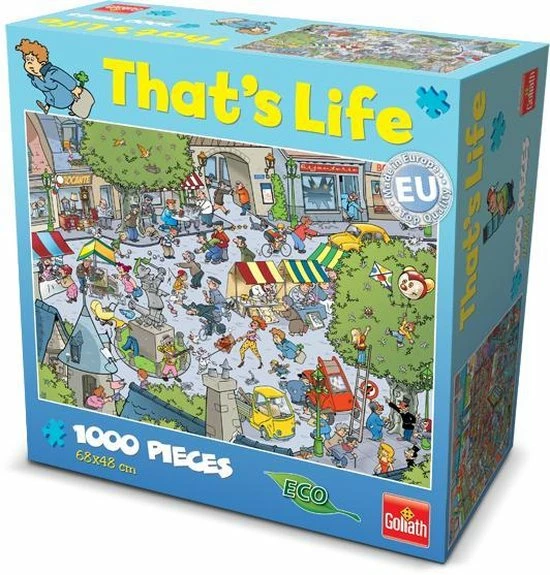 Goliath That's Life 1000pcs Village 5 Goliath That's Life 1000pcs Village - Afbeelding 3