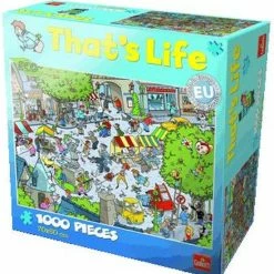 Goliath That's Life 1000pcs Village 15 Goliath That's Life 1000pcs Village -Puzzels Verkoopwinkel 550x581 1