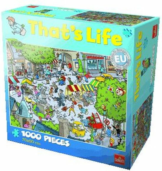 Goliath That's Life 1000pcs Village 9 Goliath That's Life 1000pcs Village - Afbeelding 7