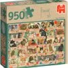 Jumbo Francien Cat Katten Friends Puzzel - 950 Stukjes 1 Jumbo Francien Cat Katten Friends Puzzel - 950 Stukjes -Puzzels Verkoopwinkel 550x586 1