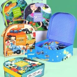 MiDeer - Sprookjesparade - 100 Grote Puzzelstukjes In Een Mooie Geschenkdoos - Kinderpuzzel - Educatief Speelgoed Voor Kinderen - Puzzel Voor Peuter Vanaf 3 Jaar -Puzzels Verkoopwinkel 550x588 1