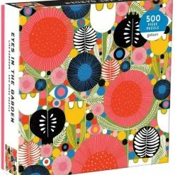 Galison Puzzle - Eyes In The Garden