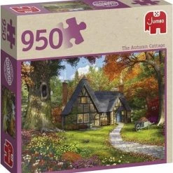 Jumbo Premium Collection Puzzel The Autumn Cottage - Legpuzzel - 950 Stukjes