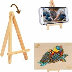 Brickkies®, Schildpad Familie, Turtle Family Jigsaw Puzzle, Houten Puzzel, A3, Maat L, 43 X 31 Cm, 255 Stukjes 12 Brickkies®, Schildpad Familie, Turtle Family Jigsaw Puzzle, Houten Puzzel, A3, Maat L, 43 X 31 Cm, 255 Stukjes -Puzzels Verkoopwinkel 550x594 4