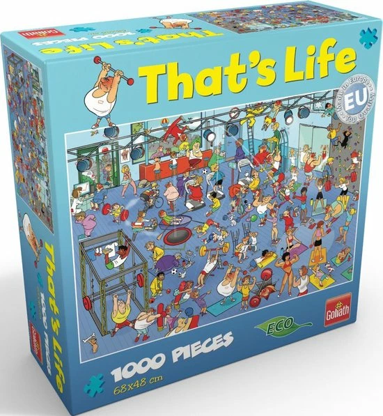 Goliath That's Life 1000pcs The Gym 3 Goliath That's Life 1000pcs The Gym