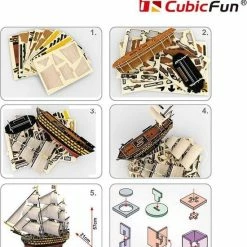 CubicFun HMS Victory 3D-puzzel 189 Stuk(s) -Puzzels Verkoopwinkel 550x599 2