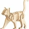 Kikkerland 3d-puzzel Kat 11 X 15 Cm Hout Naturel -Puzzels Verkoopwinkel 550x608