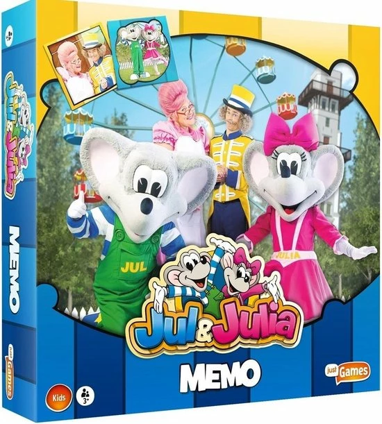 Just Games Legpuzzel Jul & Julia Junior Karton 24 Stukjes 3 Just Games Legpuzzel Jul & Julia Junior Karton 24 Stukjes