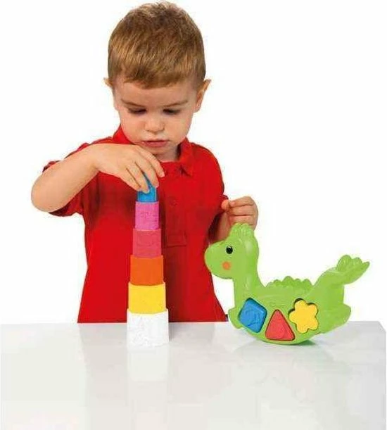 Chicco - Puzzel / Vormenstoof - Dino 8 Chicco - Puzzel / Vormenstoof - Dino - Afbeelding 6