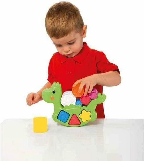 Chicco - Puzzel / Vormenstoof - Dino 10 Chicco - Puzzel / Vormenstoof - Dino - Afbeelding 8