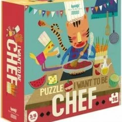 I Want To Be A Chef Puzzel (3+) - Londji 29 I Want To Be A Chef Puzzel (3+) - Londji -Puzzels Verkoopwinkel 550x618 1