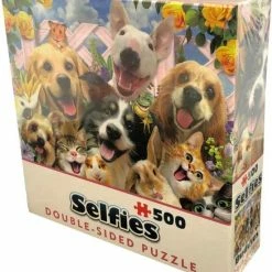 Cheatwell Double Sided Puzzel - Selfies - Buddies - 500 Stukjes