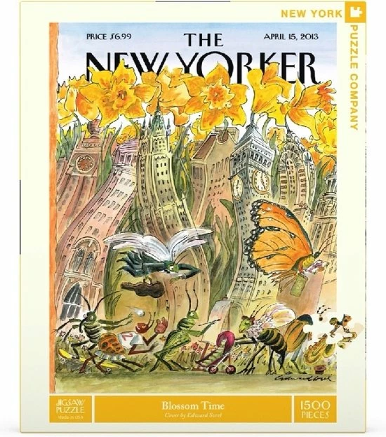 The New York Puzzle Company New York Puzzle Company Blossom Time - 1500 Pieces 4 The New York Puzzle Company New York Puzzle Company Blossom Time - 1500 Pieces - Afbeelding 2