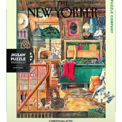 The New York Puzzle Company New York Puzzle Company Christmas Attic - 1000 Pieces -Puzzels Verkoopwinkel 550x623